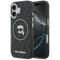 Kryt Karl Lagerfeld IML Karl Head Logo pro iPhone 17 - černý