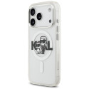 Kryt Karl Lagerfeld IML Glitter iPhone 17 Pro - clear