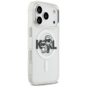 Kryt Karl Lagerfeld IML Glitter iPhone 17 Pro - clear
