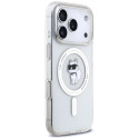 Kryt Karl Lagerfeld IML Choupette MagSafe pro iPhone 17 Pro Max - tran