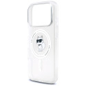 Kryt Karl Lagerfeld IML Choupette MagSafe pro iPhone 17 Pro Max - tran