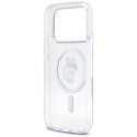 Kryt Karl Lagerfeld IML Choupette MagSafe pro iPhone 17 Pro Max - tran