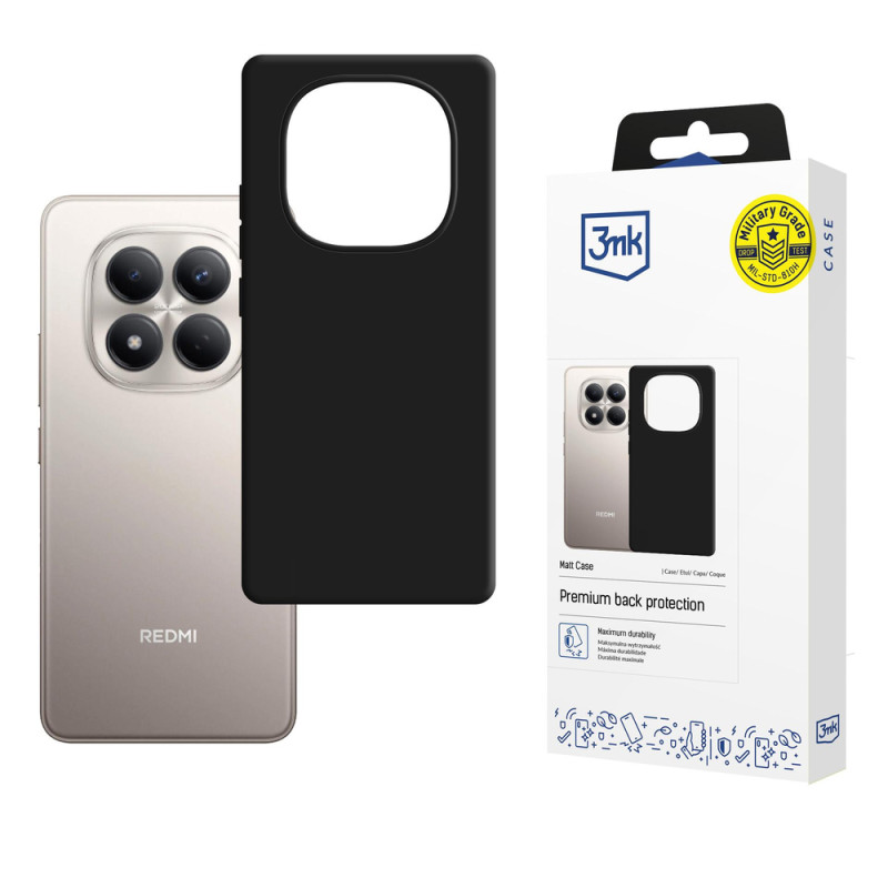 Kryt 3mk Matt Case pro Xiaomi Redmi Note 15 Pro 4G - matte black