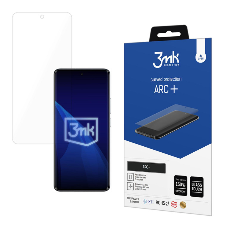 Ochranné sklo 3mk ARC+ pro Xiaomi Poco M8 5G - transparentní