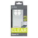 Kryt SBS Skinny Cover pro Xiaomi 17 - transparent