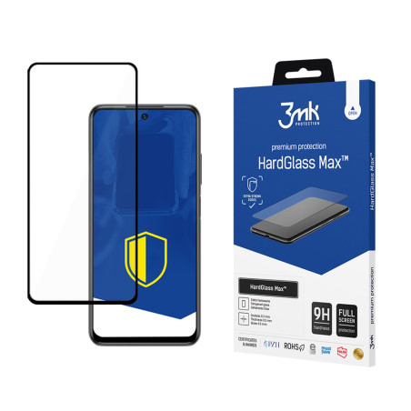 3mk HARDGLASS MAX ochranné sklo pro Redmi Note 10 / 10S 4G - black