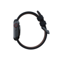 NJORD Vindur Řemínek z lososí kůže pro Apple Watch 38/40/41mm, tmavě šedý