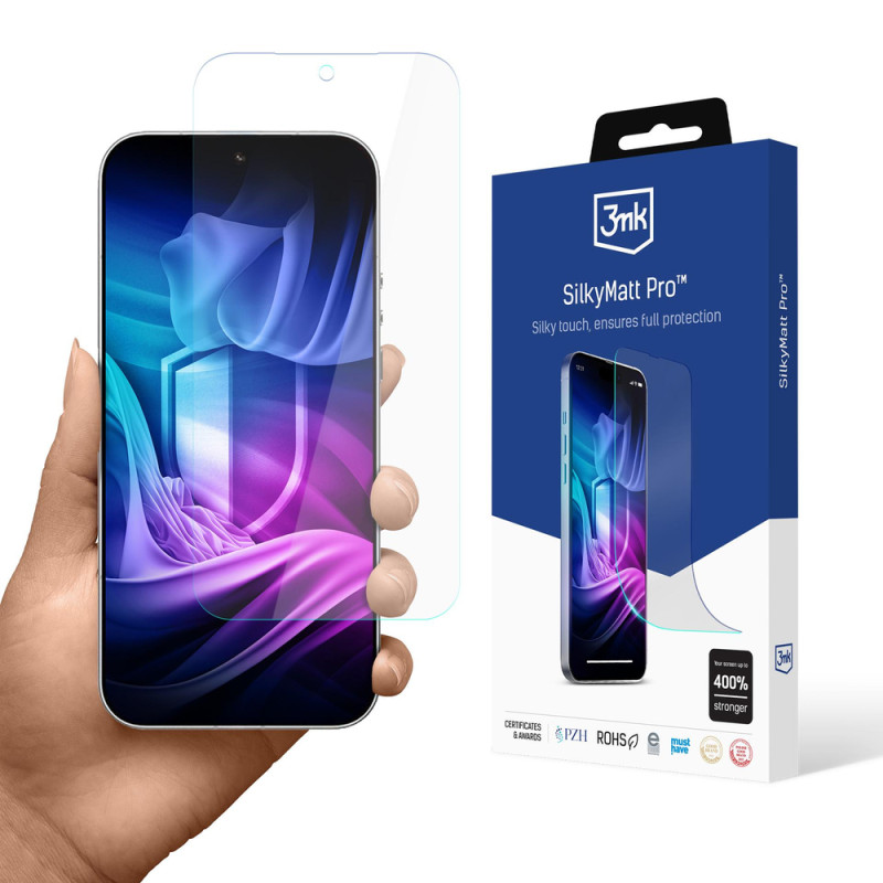 Ochranné sklo 3mk SILKY MATT PRO pro Xiaomi 17 Ultra - matná fólie