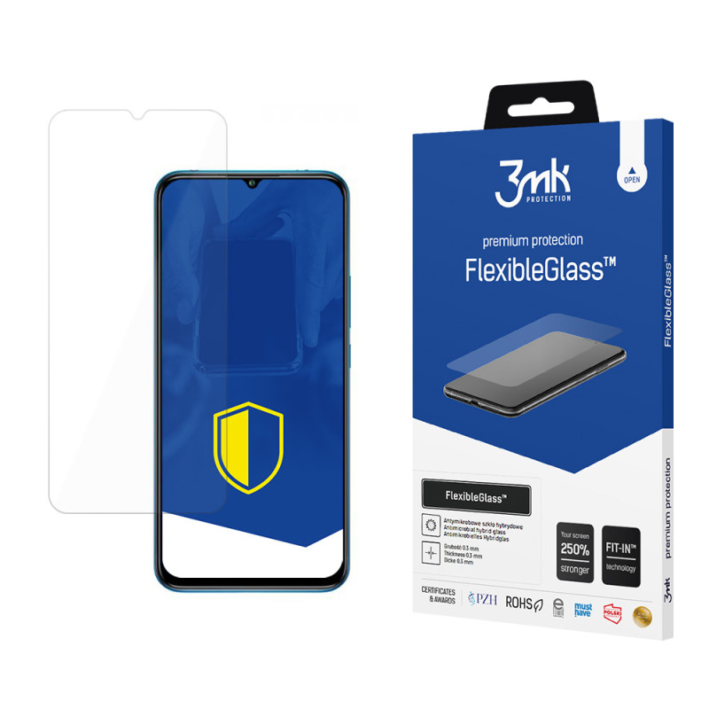 Ochranné sklo 3mk FlexibleGlass™ hybrid glass pro Xiaomi Mi 10 Lite 5G - transparentní