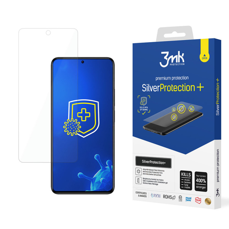 Ochranné sklo 3mk SILVERPROTECTION+ pro Xiaomi Redmi Note 11 Pro+ 5G - stříbrná