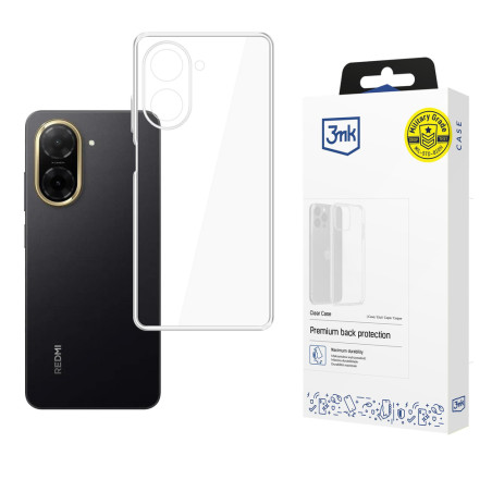 Kryt 3mk PROTECTION Clear Case pro Xiaomi Poco C71/Redmi A5 - transpar