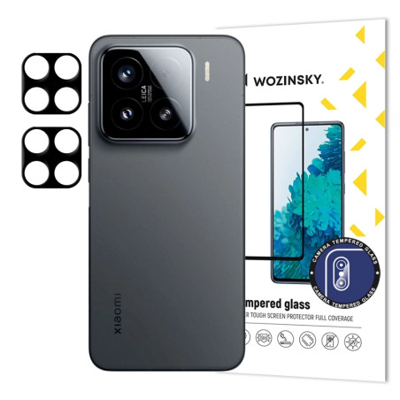Wozinsky FULL CAMERA GLASS pro Redmi Note 14S – 2-pack