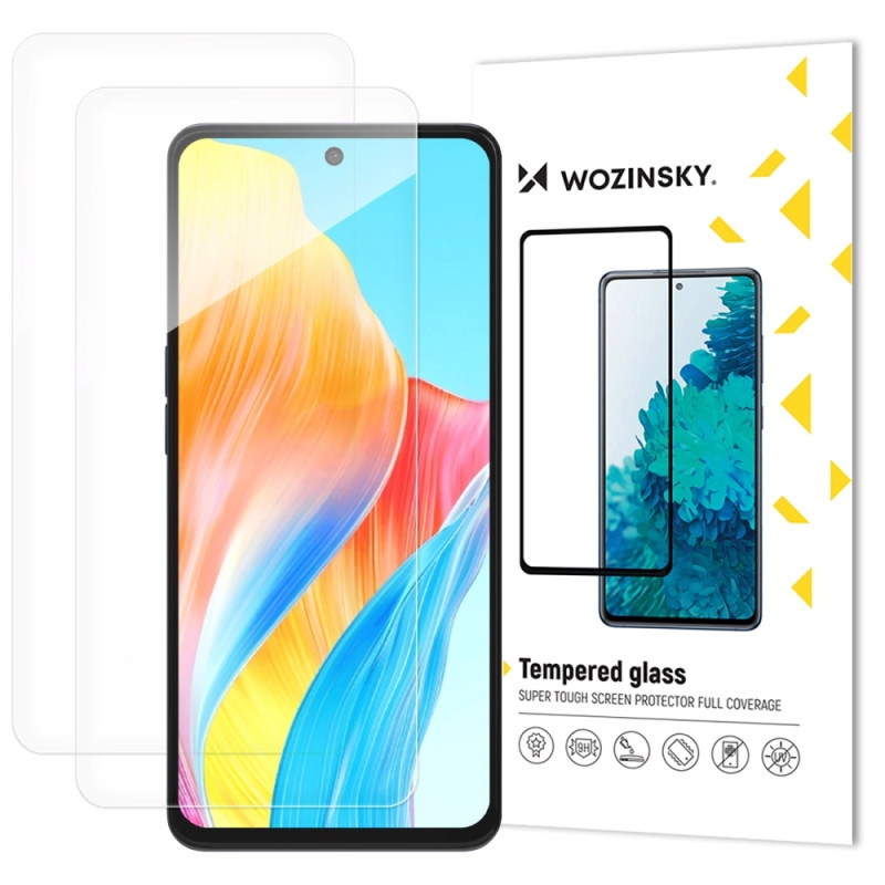 Ochranné sklo Wozinsky pro Xiaomi Redmi Note 14S - transparent (2-pack)