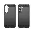 Kryt Hurtel Carbon Case pro Redmi Turbo 4 / Poco X7 Pro - černá