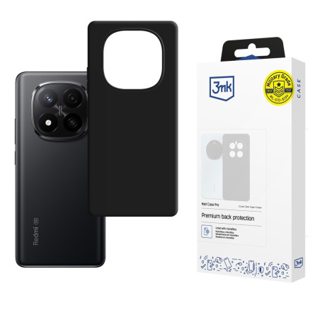 Kryt 3mk Matt Case Pro pro Xiaomi Redmi Note 15 5G černý
