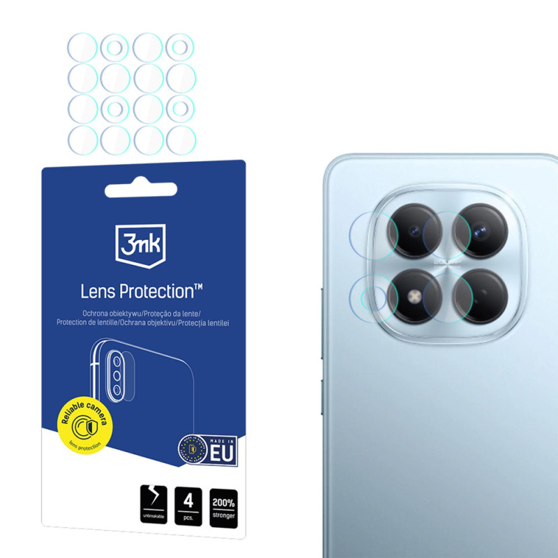 Ochranné sklo 3mk PROTECTION LENS HYBRID pro Xiaomi Redmi Note 15 Pro 4G / Pro 5G / Pro+ 5G - transparentní