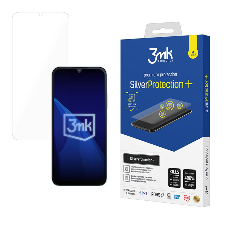 Ochranné sklo 3mk SILVERPROTECTION+ pro Xiaomi Redmi A7 Pro - čirá (antibakteriální)