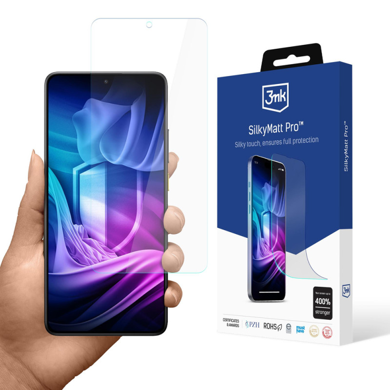 Ochranné sklo 3mk SilkyMatt Pro pro Xiaomi Poco X7 Pro - matné