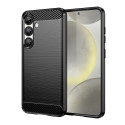 Kryt Hurtel Carbon Case pro Xiaomi Poco X7 Pro - černá