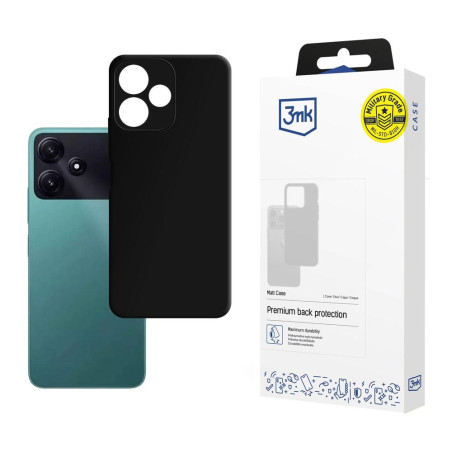 Kryt 3mk MATT CASE pro Xiaomi POCO M6 Pro 5G - černý
