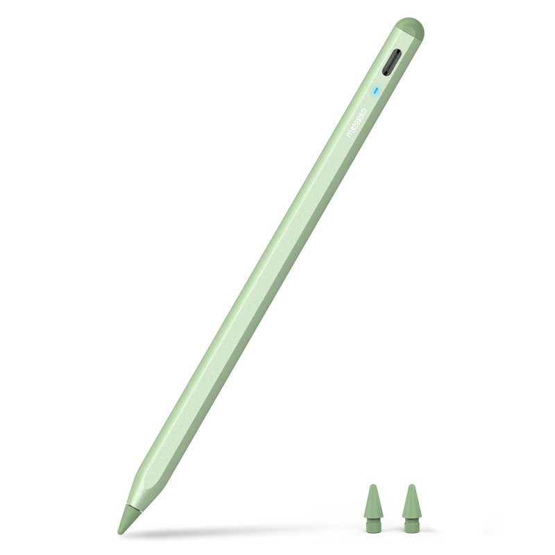 Metapen A8 – aktivní dotykový stylus pro iPad (USB-C), zelený
