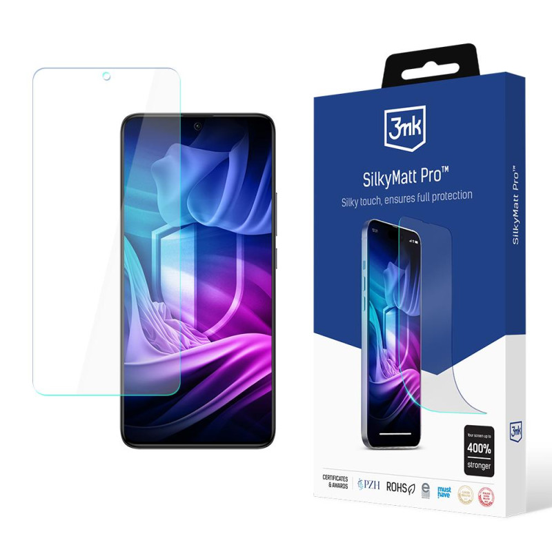Ochranné sklo 3mk SILKY MATT PRO pro Xiaomi POCO F5 - matné