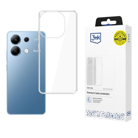 Kryt 3mk CLEAR CASE pro Xiaomi Redmi Note 13 4G – transparent