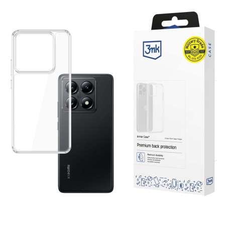 Kryt 3mk Armor Case pro Xiaomi 14T Pro – transparent