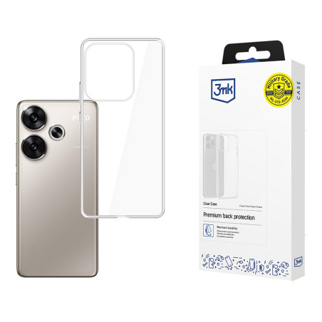 Kryt 3mk Clear Case pro Xiaomi Poco F6 - transparent