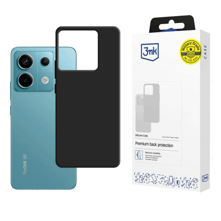 Kryt 3mk PROTECTION Silicone Case Redmi Note 13 Pro 5G - černý