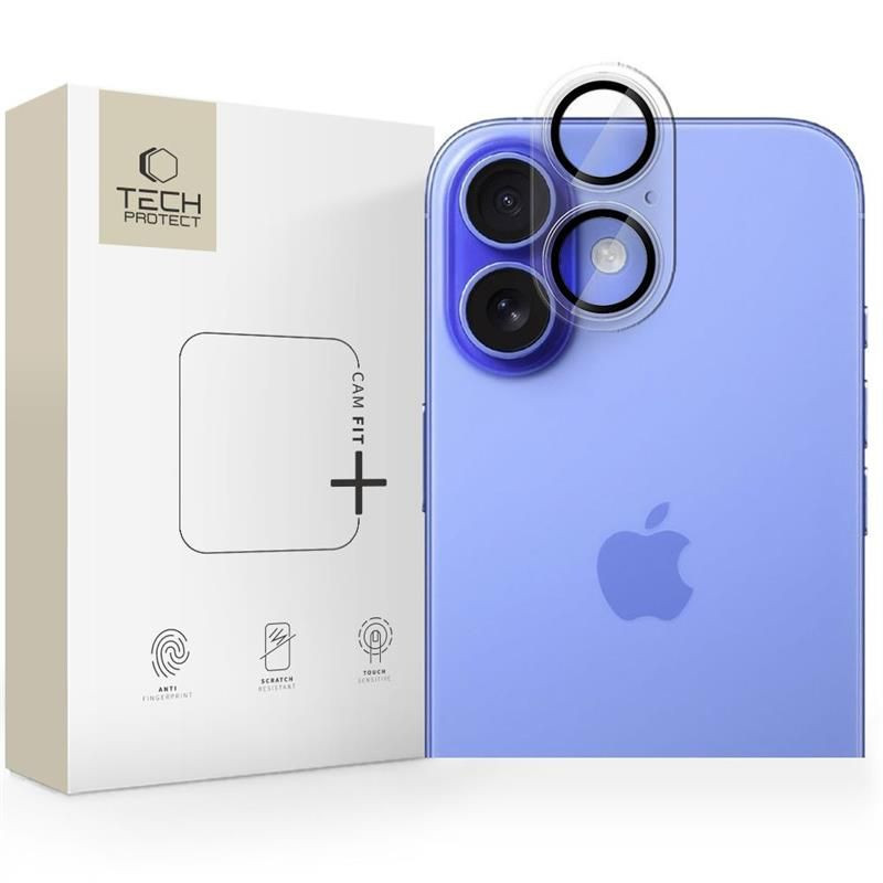 Ochrana fotoaparátu Tech-Protect CamFull Fit+ pro iPhone 17 – matná čirá