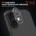 Ochrana fotoaparátu Tech-Protect CamFull Fit+ pro iPhone 17 – matná čirá