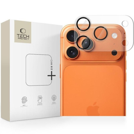 Ochrana fotoaparátu Tech-Protect CamFull Fit+ pro iPhone 17 Pro Max – matná čirá