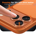 Ochrana fotoaparátu Tech-Protect CamFull Fit+ pro iPhone 17 Pro Max – matná čirá