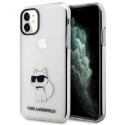 Ochranný kryt Karl Lagerfeld pro Apple iPhone 11 / XR – průhledná