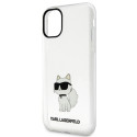 Ochranný kryt Karl Lagerfeld pro Apple iPhone 11 / XR – průhledná