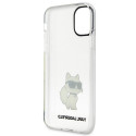 Ochranný kryt Karl Lagerfeld pro Apple iPhone 11 / XR – průhledná