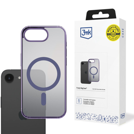 Ochranný kryt 3mk Protection pro iPhone – fialová