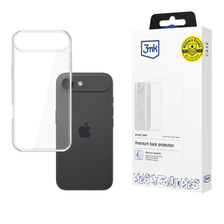 Ochranný kryt 3mk Protection pro Apple iPhone 17 Air – průhledná