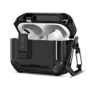 Ochranné pouzdro Tech-Protect Carbonox MagSafe pro Apple AirPods Pro 3 – černé