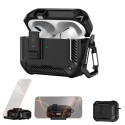 Ochranné pouzdro Tech-Protect Carbonox MagSafe pro Apple AirPods Pro 3 – černé