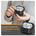 Ochranné pouzdro Tech-Protect Carbonox MagSafe pro Apple AirPods Pro 3 – černé