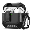 Ochranné pouzdro Tech-Protect Carbonox pro Apple AirPods 4 – černé