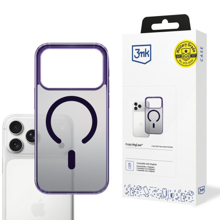 Ochranný kryt 3mk Protection pro Apple iPhone 17 Pro Max – fialová