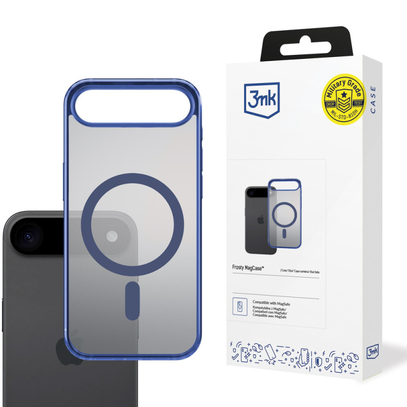 Ochranný kryt 3mk Protection pro iPhone – modrá