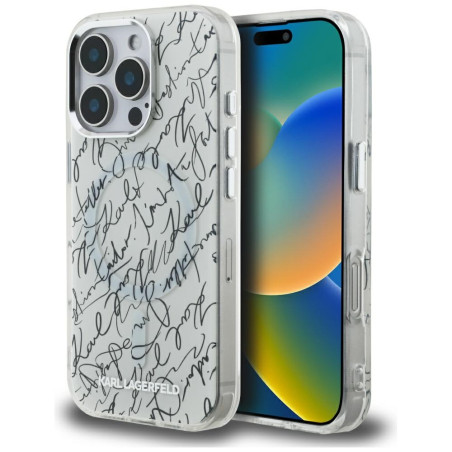 Ochranný kryt Karl Lagerfeld pro Apple iPhone 16 Pro Max – bílá