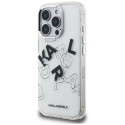 Ochranný kryt Karl Lagerfeld pro Apple iPhone 16 Pro – průhledná