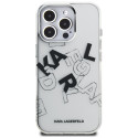 Ochranný kryt Karl Lagerfeld pro Apple iPhone 16 Pro – průhledná