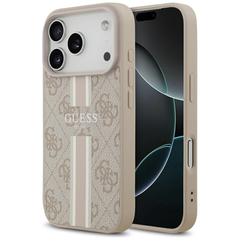 Ochranný kryt Guess pro Apple iPhone 17 Pro – růžová