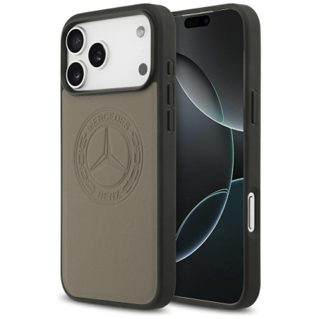 Ochranný kryt Mercedes pro Apple iPhone 17 Pro Max – béžová